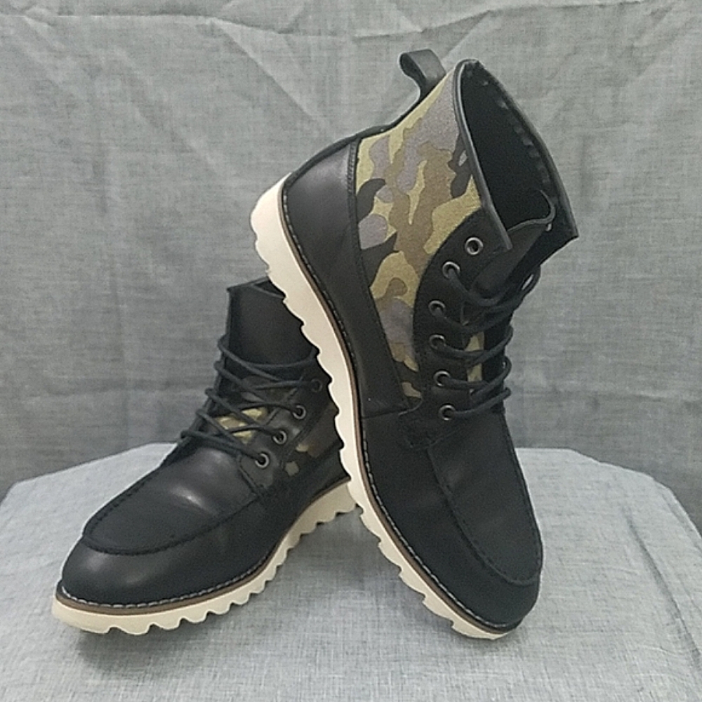 Territory Boone leather chukka boot, camo - men's 12